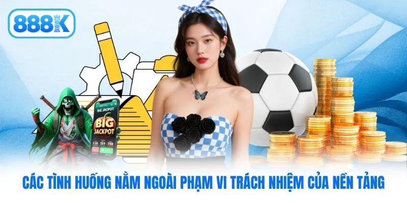 Các tình huống nằm ngoài phạm vi trách nhiệm của nền tảng Các tình huống nằm ngoài phạm vi trách nhiệm của nền tảng