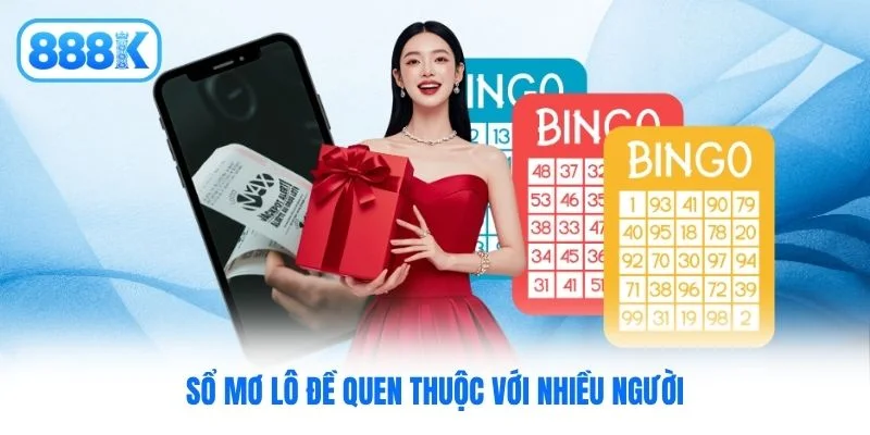 Sổ mơ lô đề quen thuộc với nhiều người Sổ mơ lô đề quen thuộc với nhiều người