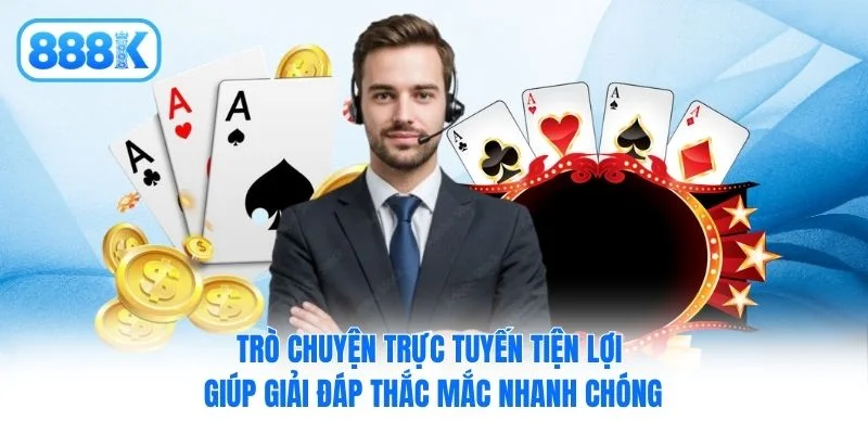 Trò chuyện trực tuyến tiện lợi giúp giải đáp thắc mắc nhanh chóng Trò chuyện trực tuyến tiện lợi giúp giải đáp thắc mắc nhanh chóng